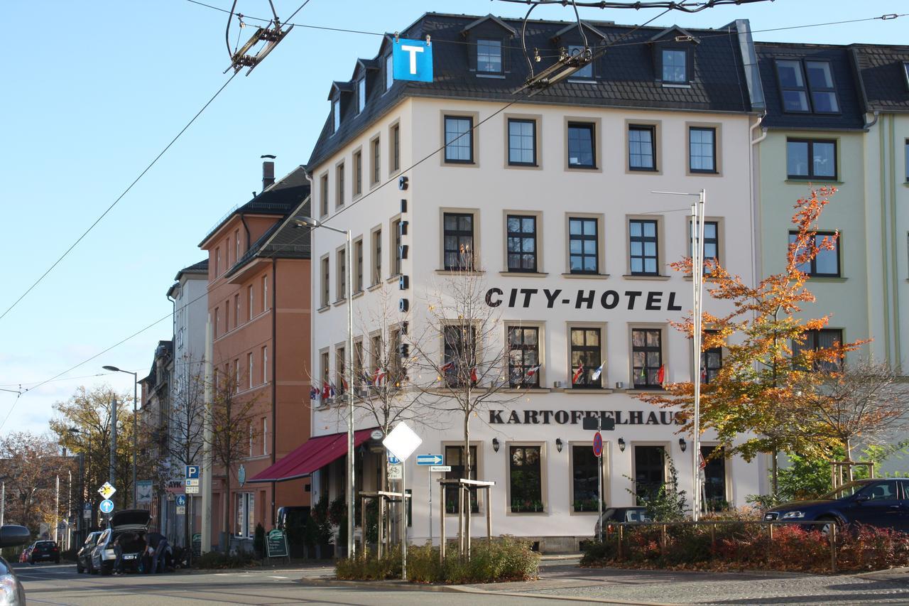 City-Hotel Плауен Екстериор снимка